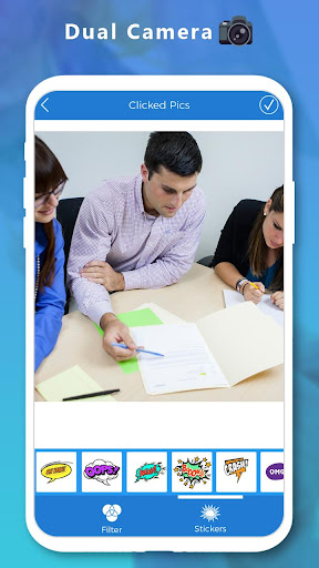 Dual Camera Front Back Camera ekran görüntüsü