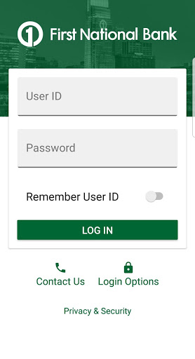Android application Prod FNBO Beta screenshort