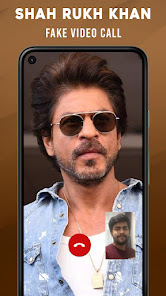 Captura de Pantalla 2 Shah Rukh Khan Video Call android