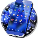 Blue Candy Launcher Theme icon