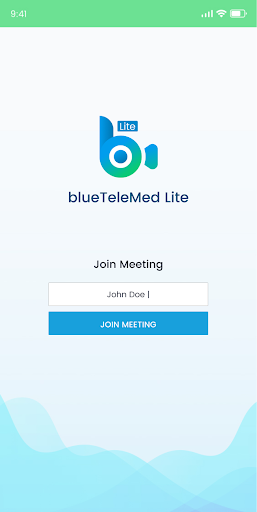 blueTeleMed Lite Screen 2