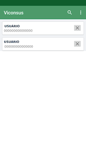 Android application Viconsus screenshort