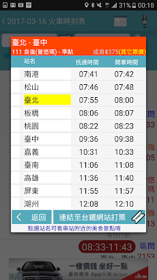 台鐵高鐵火車時刻表のおすすめ画像5