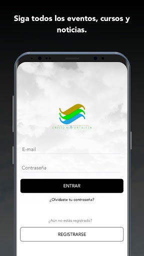Android application Cristo Mi Fortaleza screenshort