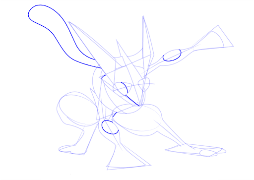How to Draw Greninja Easily