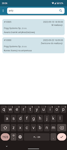 fsDesk Mobile Screen 2