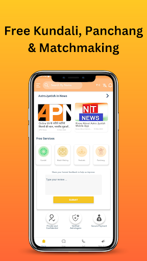 AstroJyotish: Online Astrology Screen 2