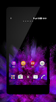 screenshot of xBlack - Purple Theme for Xper