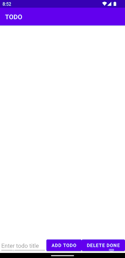 Android application To Do Be Do Be Do screenshort