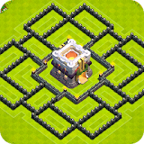 Maps of Clash of Clan Base 2017 icon