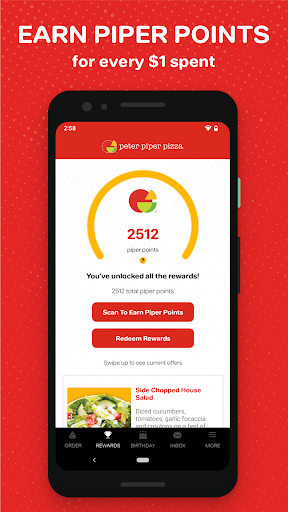 Peter Piper Pizza Screen 3