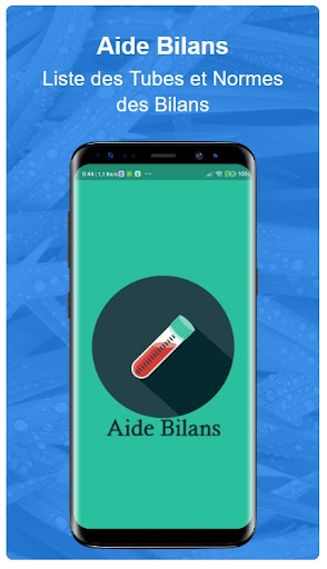 Android application Aide au bilans screenshort
