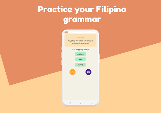 Android application Balarila: Filipino Grammar App screenshort