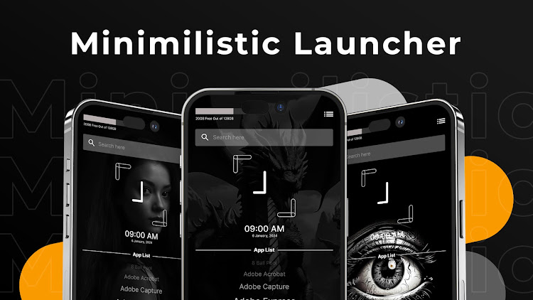 Minimalist Screen App Launcher - New - (Android)