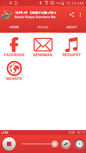 103.1 Radyo Bandera Gensan Screen 3