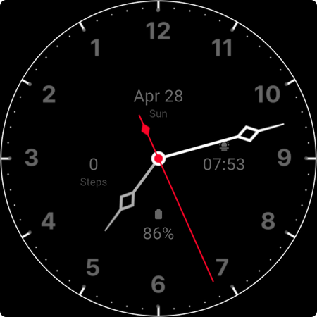 Cursed: Reverse Watch Face Screen 2