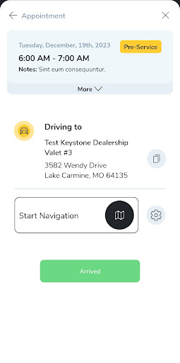 BizzyCar Driver Screen 2