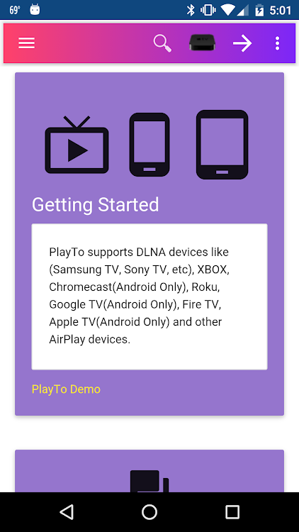 PlayTo - 2.3 - (Android)