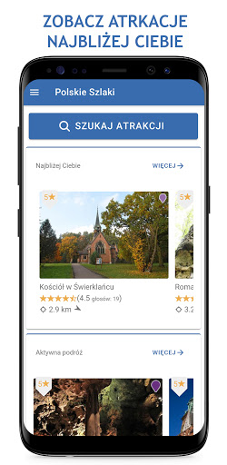 Polskie Szlaki - atrakcje Screen 2