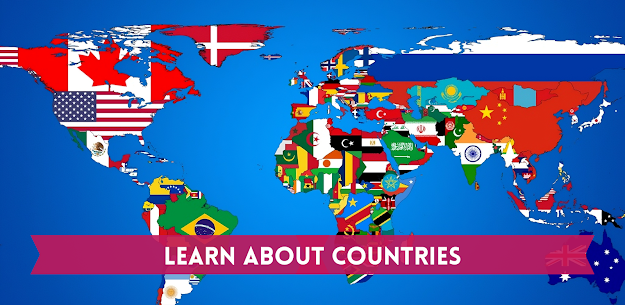 Todos os países: Aprenda países MOD APK (Premium desbloqueado) 1