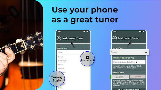 Accordeur de violon ‒ Applications sur Google Play