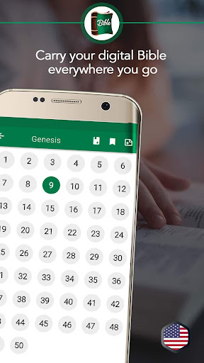 Android application Bible Offline with audio screenshort