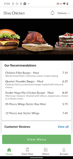 Dixy Chicken Screen 2