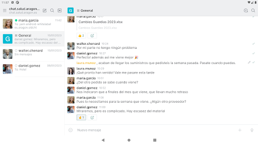 Chat Salud-Aragon Screenshot