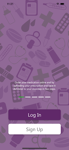 Android application Med Aid screenshort