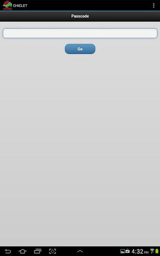 CHICLET Screen 2