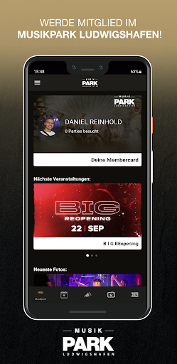 Android application Musikpark LU screenshort