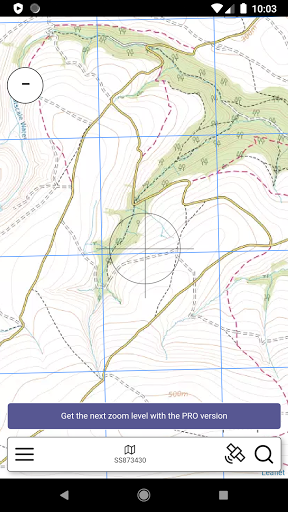 Android application Exmoor Outdoor Offline Map screenshort