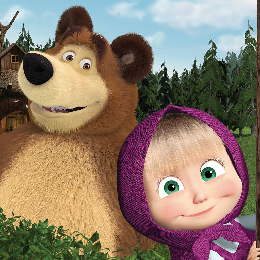 Masha and the Bear. Lernspiele