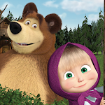 Cover Image of Download Masha and the Bear Educational  APK