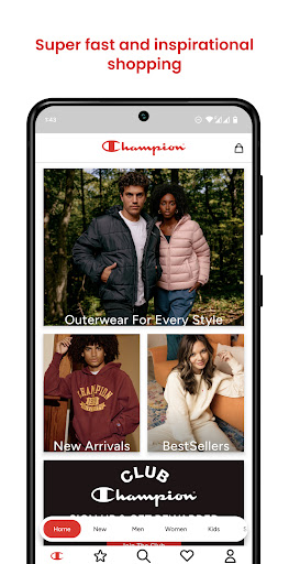 Android application Champion – Apparel & Footwear screenshort