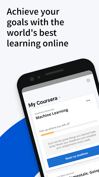 Coursera: Learn career skills 3.44.1 APK + Мод (Unlimited money) за Android