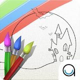 Tiny Artist Coloring FREE icon