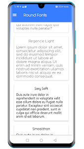 Round Fonts for Huawei Phones 1.0.1 (AdFree)
