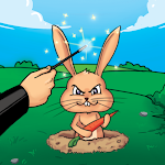 Cover Image of Baixar Whack a Bunny – Tap Tap Hole P  APK