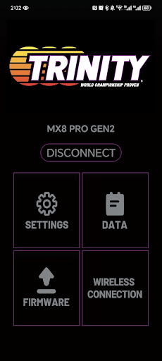 Android application Trinity MX Link screenshort