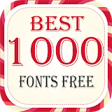 Best 1000 Fonts Free icon