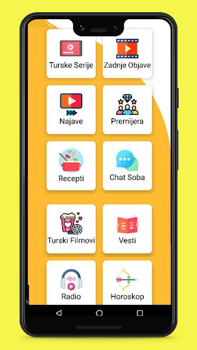 Android application Sve Na Dlanu Španske screenshort