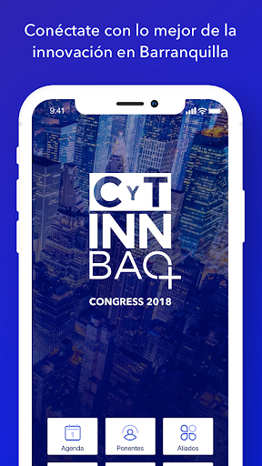 Android application ITSA Congress screenshort