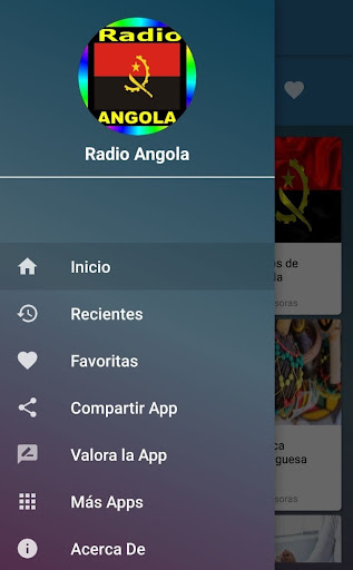 Android application Radio Angola Stations Online screenshort