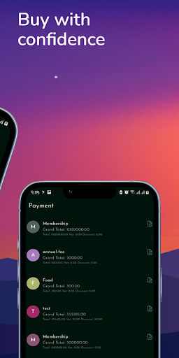 IBCF Member Screenshot