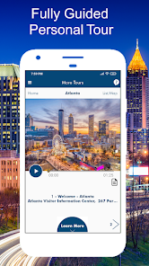 Screenshot 1 Atlanta Georgia Tour Guide android