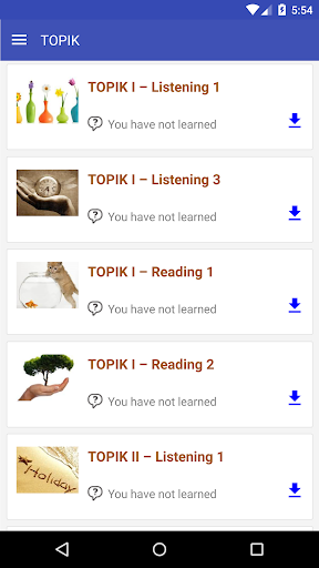 TOPIK Test, Korean TOPIK Screen 2