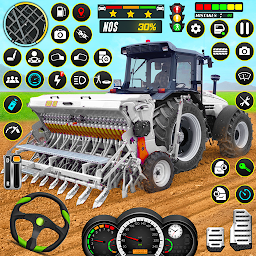 Imagen de icono grandes agricultura tractores