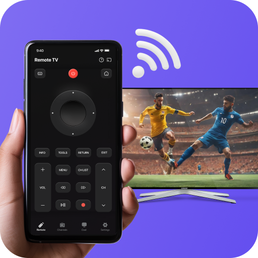 Smart TV Remote - Cast to TV - AppWisp.com