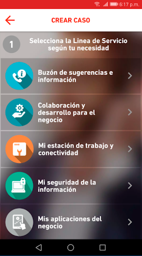 Claro te ayuda Screen 2